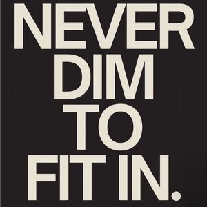 Bold Black Tee with Motivational Text